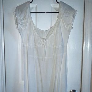 White pacsun dress size medium